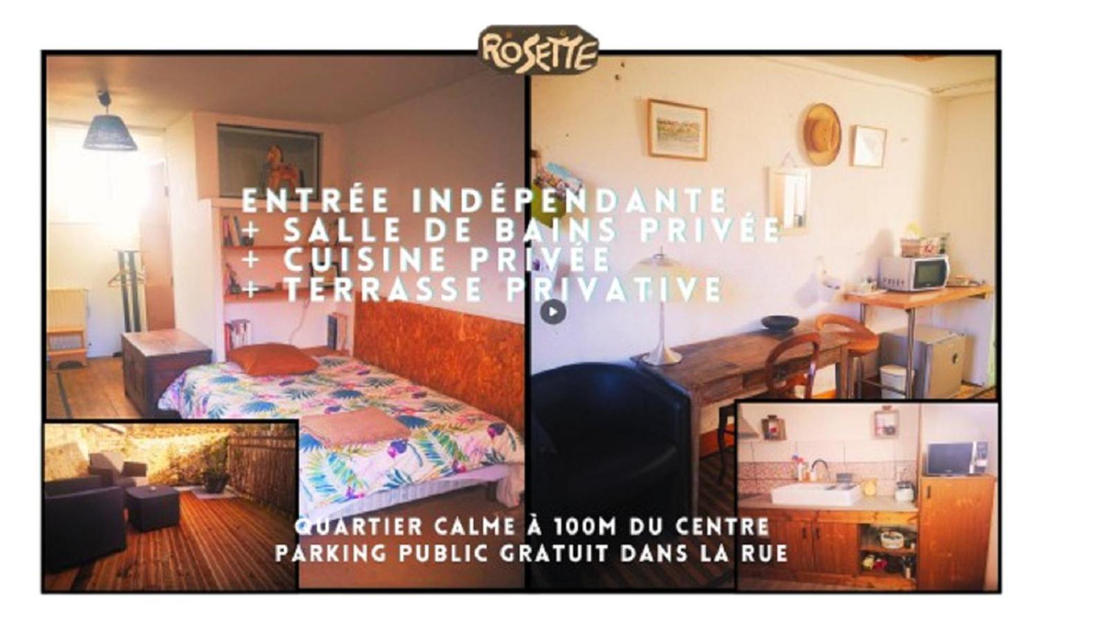Chambres Avec Salle De Bains Et Cuisine En Centre Ville Argenton Sur Creuse Buitenkant foto